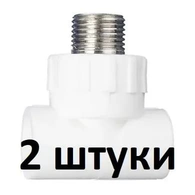 Калде ПП тройник комбинированный 40-1" наружный - 40