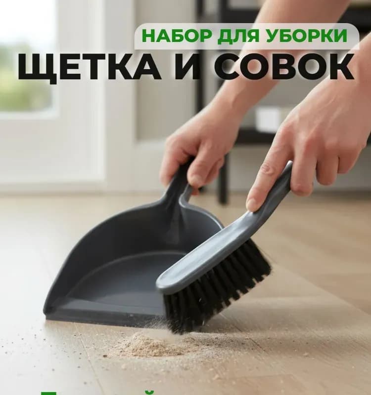 Совок с щёткой