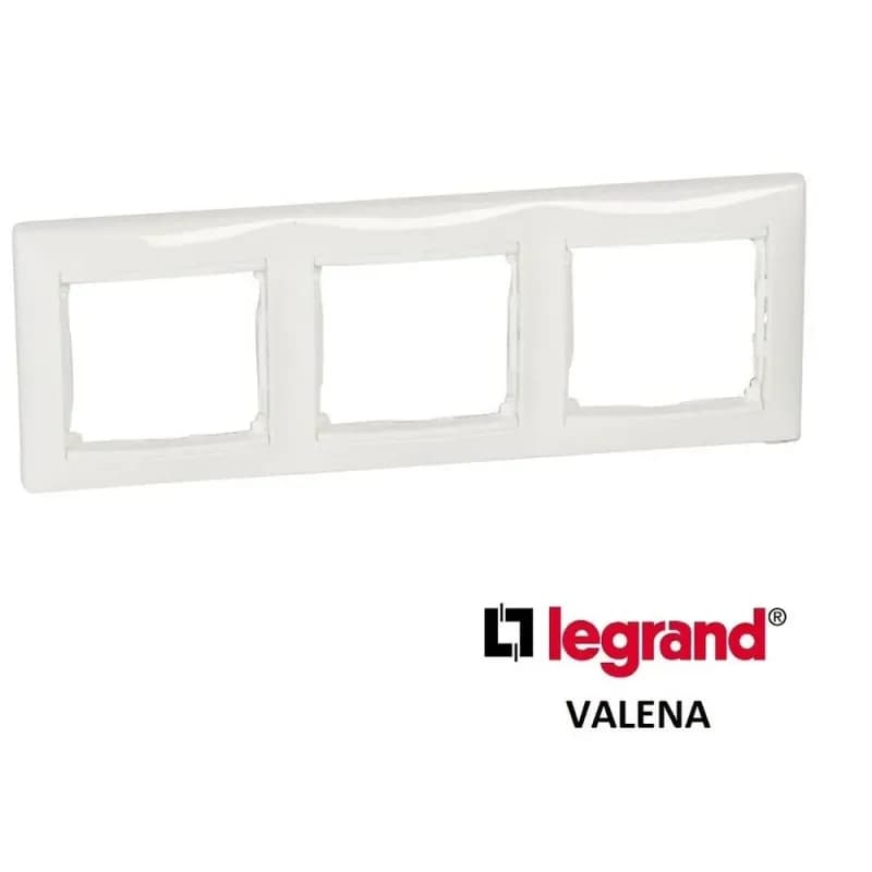 Legrand рамка белый 3-я