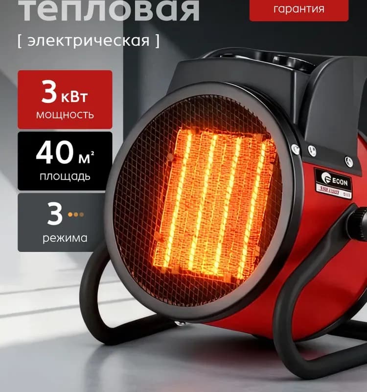 Едон теплопушка для обогрева 3 кВт