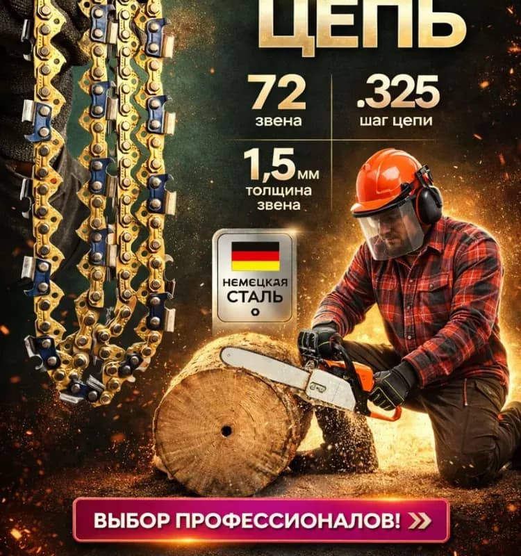 Цепь пильная 72