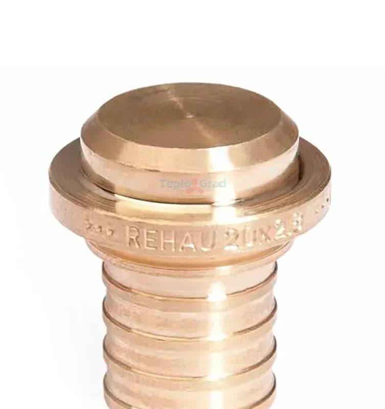 REHAU заглушка бронзовая 20