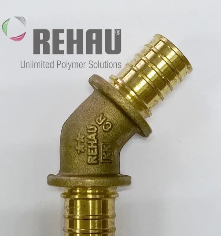 REHAU угол бронз 25×25