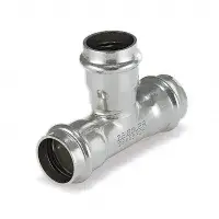 Тройник Трехраструбный из нержавеющей стали 15*15*15 (ZEISSLER) (80/5)