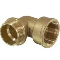 Уголок переходный 1/2" * 3/4" ш/г латунный TIM (100/10)