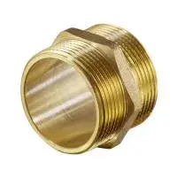 Ниппель 1/2" ш/ш латунный усиленный TIM (240/10)