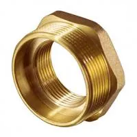 Футорка 11/2" ш * 3/4" г латунная TIM (65/5)