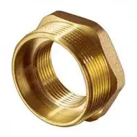 Футорка 11/2" ш * 1/2" г латунная TIM (65/5)