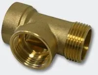 Тройник 3/4" * 3/4" * 3/4" ш/г/г латунный TIM (40/10)