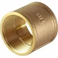 Муфта 3/4" г/г латунная TIM (130/10)