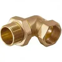 Американка угловая 1/2" г/ш латунная TIM (80/10)