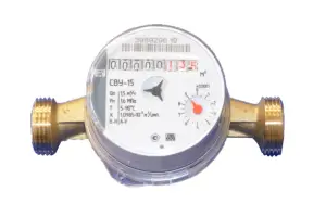 Счетчик воды универ. METER СВУ-15 (L=110мм / 335гр) без КМЧ