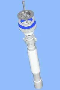 АНИ Гофра с выпуском 1 1/4 '' 40х50 (G 216) удлин.