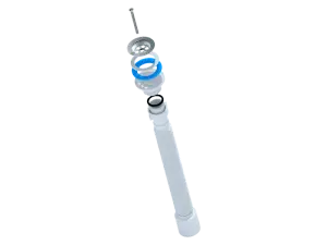 АНИ Гофра с выпуском 1 1/4 '' х 50 (G 215) удл--ый (520-1350мм)