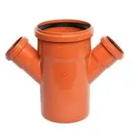Крестовина Ø110×50×50×45° рыжая Flextron (15/1)
