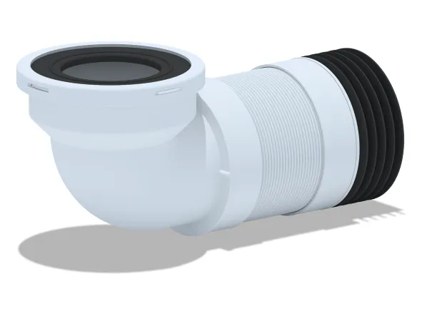АНИ Гофра унитаза (К719R) угловая 280-550мм