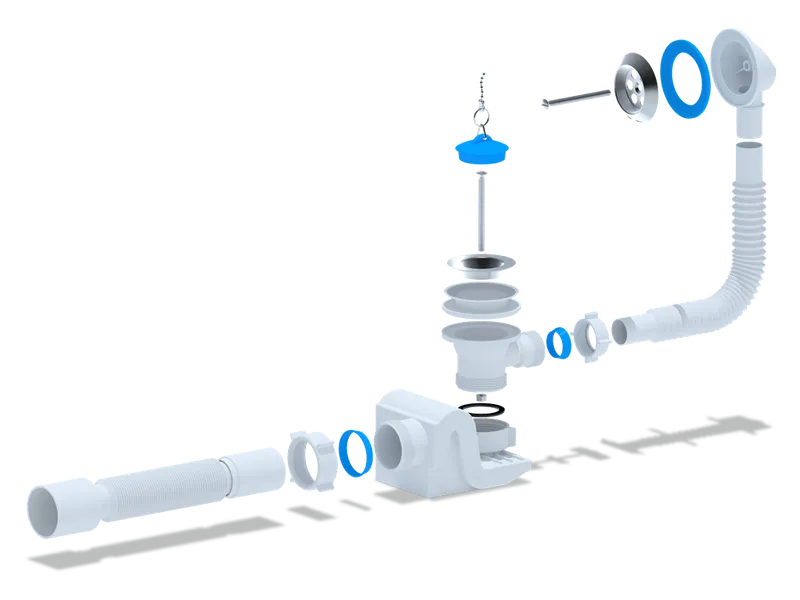 АНИ Сифон д/в Бриг Е655 с выпуском 1 1/2"*40,г/т 375*40/50