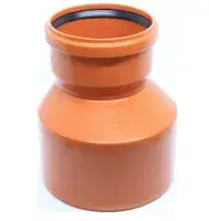Редукция Ø200×110 мм рыжая Flextron