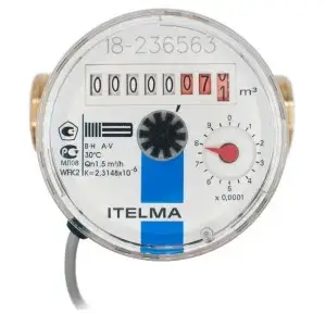 Счётчик импульс. ХОЛОДНОЙ ВОДЫ 1/2 (ITELMA) 1/24