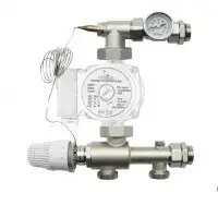 Насосно-смесительный узел для теплого пола 11/2" (ZEISSLER) (8)