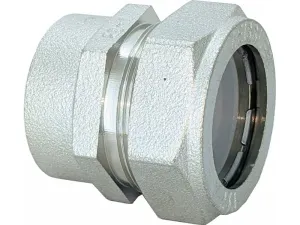 Муфта для гофрир-труб 20 х 1"в "TIM" 10/80