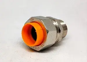 Муфта труба-нар.резьба для газа (никел.) 1/2*15 "ZEIS" 10/150