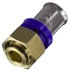 Муфта с нак/гайк. Пресс16х1/2 "TIМ"конус 240/30