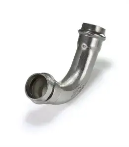 Двухраструб. пресс-угол. из нерж. стали 35х35-90* "ZEIS" 5/20