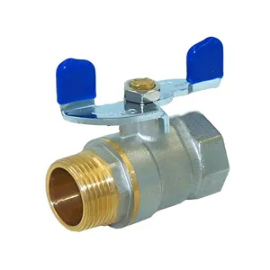 Кран Эконом TIM VALVE 3/4 г.ш. баб. 80/10