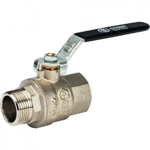 STOUT Кран шаровой 1*в.н. ручка 40/10
