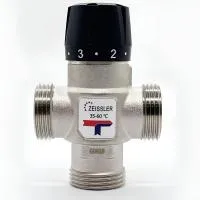 Термостатический смесительный клапан 1" НР 35-60°С KV 2,5 TIM (30/1)