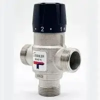 Термостатический смесительный клапан 3/4" НР 20-43°С KV 1,6 ZEISSLER (30/1)