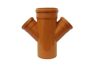 ПВХ-КРЕСТ 110х50х50/45* РЫЖ.