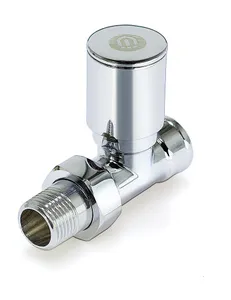 Вентиль радиаторный прямой хромированный 1/2 TIM KRS302.02 60/1