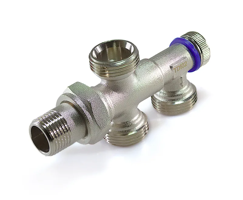 Узел нижнего подключения радиатора 1/2*3/4 ME870Е 60/1