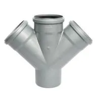 Крестовина Ø110 * 110 * 110 * 45° ПВХ Flextron (6/1)