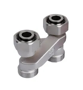 Узел подключения радиатора перекрестие Х-образное ;3/4"х3/4"EK 50/5