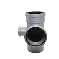 Крестовина 2-х пл. Ø110 * 110 * 50 * 90° (левая) ПВХ Flextron (8/1)