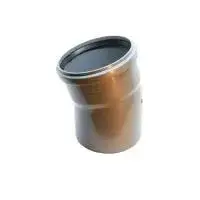 Отвод 110 х 15* ПВХ Flextron (20)