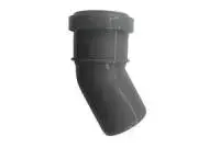 Отвод Ø50×30° (серый) ПОЛИТЭК (40)