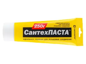 Паста для уплотнения 250 г. в тубе "СантехПаста"