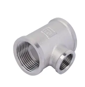 Тройник перех. 3/4"х1/2"х3/4" г/г/г (никель) TIM (10шт)