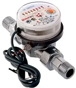 Счетчик воды 1/2" 80мм Импульсный VALTEC до +90*C