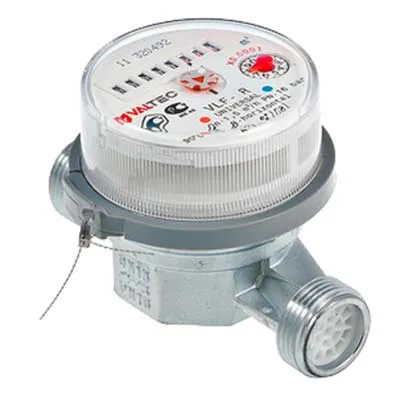 Счетчик воды 1/2" VALTEC универсальный 110мм до +90^C, 1.5м3,