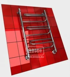 Полотенцесушитель Лесенка ДВИН W 80/40 1"-1/2" Водяной (К1)