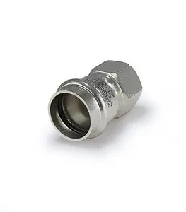 Муфта 42mm*11/2 с внутренней резьбой из нержавеющей стали 24/4