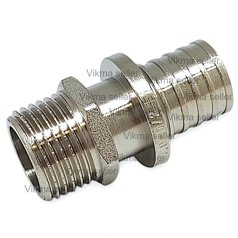 Мyфтa аксиальная 20-1/2" наружная (никелированная) 160/5