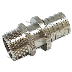 Мyфтa аксиальная 20-1/2" наружная (никелированная) 160/5