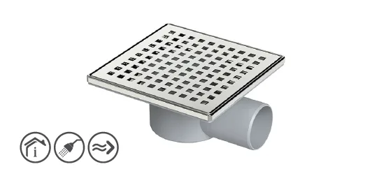 MAXIFLOW Line 15x15 угловой (мокрый и сухой) 360