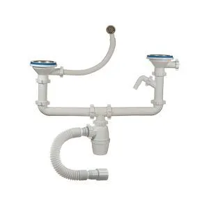 Сифон двойной с круг перел 3*1/2х40 ОРИО А-50092